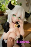 MOZUDOLL 图图 SSRシリーズ 121cm ビニールヘッド+TPEボディ 画像と同じ仕様 可愛い 巨乳 アニメ 乳牛 メイド ラブドール