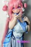 ElsaBabe 清野檸檬 RAD040 148cm-M フルシリコン製 ピンク肌 二次元 ウサ耳 リアルドール