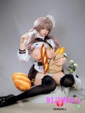 SHEDOLL 朵朵（ダダ）156cm Eカップ フルシリコン 無邪気 笑顔 制服 ダッチワイフ