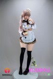 SHEDOLL 朵朵（ダダ）156cm Eカップ フルシリコン 無邪気 笑顔 制服 ダッチワイフ