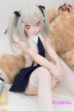 MOZUDoll 莉音（Lynn） 魔族人形 115cm PVCヘッド 写真と同じ服をプレゼントおちゃめ アニメダッチワイフ キュートドール
