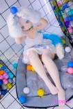 WMDoll 露可 #Y011S 140cm C cup PVCヘッド シリコンボディ青い猫娘ドール 可憐ラブドール アニメ可愛いドール