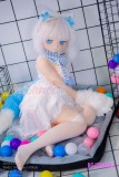WMDoll 露可 #Y011S 140cm C cup PVCヘッド シリコンボディ青い猫娘ドール 可憐ラブドール アニメ可愛いドール