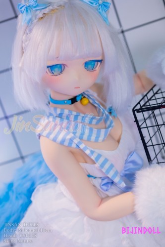 WMDoll 露可 #Y011S 140cm C cup PVCヘッド シリコンボディ青い猫娘ドール 可憐ラブドール アニメ可愛いドール