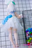 WMDoll 露可 #Y011S 140cm C cup PVCヘッド シリコンボディ青い猫娘ドール 可憐ラブドール アニメ可愛いドール