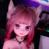 WMDoll#Y002 146cm Ｃカップ  プラスチックヘッド+TPE製ボディ めちゃくちゃ可愛い笑顔ラブドール