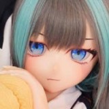 WMDoll#Y002 146cm Ｃカップ  プラスチックヘッド+TPE製ボディ めちゃくちゃ可愛い笑顔ラブドール