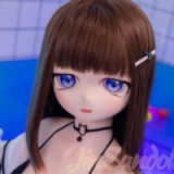 WMDoll#Y002 146cm Ｃカップ  プラスチックヘッド+TPE製ボディ めちゃくちゃ可愛い笑顔ラブドール