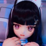 WMDoll#Y002 146cm Ｃカップ  プラスチックヘッド+TPE製ボディ めちゃくちゃ可愛い笑顔ラブドール