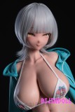 BCDOLL 卢米娜 (Lumina) トルソー #O03 101cm Jカップ フルシリコン ヘッド選択可 アニメ系 半身 爆乳 ラブドール