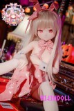 CroissantDoll(羊角社Doll) 手描きメイク #B02 141cm ビニール製ヘッド かわいい バニーガール アニメ ダッチワイフ