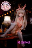 CroissantDoll(羊角社Doll) 手描きメイク #B02 141cm ビニール製ヘッド かわいい バニーガール アニメ ダッチワイフ