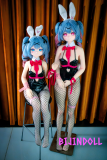 CroissantDoll(羊角社Doll) #B02 132cm ビニール製ヘッド バニーガール かわいい コスプレ系 ダッチワイフ