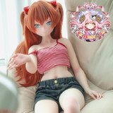 CroissantDoll(羊角社Doll) 手描きメイク #B04 155cm ビニール製ヘッド かわいい 美少女 アニメ系 セックス人形