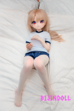 CroissantDoll(羊角社Doll) イリヤ 手描きメイク #B01 141cm ビニール製ヘッド コスプレ系 アニメ 可愛い ラブドール