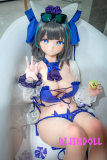 CroissantDoll(羊角社Doll) チェシャー 手描きメイク #B03 165cm ビニール製ヘッド ゲーム コスプレ かわいい 二次元 ラブドール