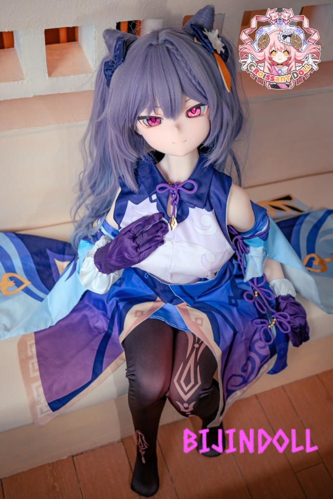 CroissantDoll(羊角社Doll) 刻晴 手描きメイク #B04 155cm ビニール製ヘッド ゲーム コスプレ 二次元 アダルト ドール