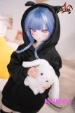 MOZUDOLL 兔子洞 Aシリーズ 121cm ビニールヘッド＋TPEボディ 萌え 可愛い アニメ系 ダッチワイフ