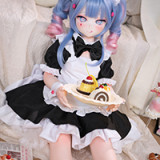 MOZUDOLL 兔子洞 Aシリーズ 15kg 115cm 小胸 ビニールヘッド+TPEボディ フィギュア メイド服 アニメ ラブドール