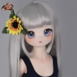 mozudoll 夢姫 85cm PVCヘッド 衣装無料 異色瞳アニメドール ツインテールラブドール 可愛い小ドール
