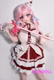 ElsaBabe 伊月珊瑚 AHR029 148cm-L フルシリコン まろ眉 アニメ 漫画 美少女 ラブドール
