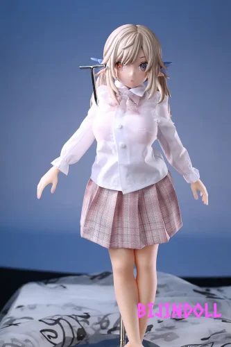 Otaku Doll 純白精灵 50cm フィギュア PVCヘッド+シリコンボディ 制服 エロ 美少女 可愛い ラブドール