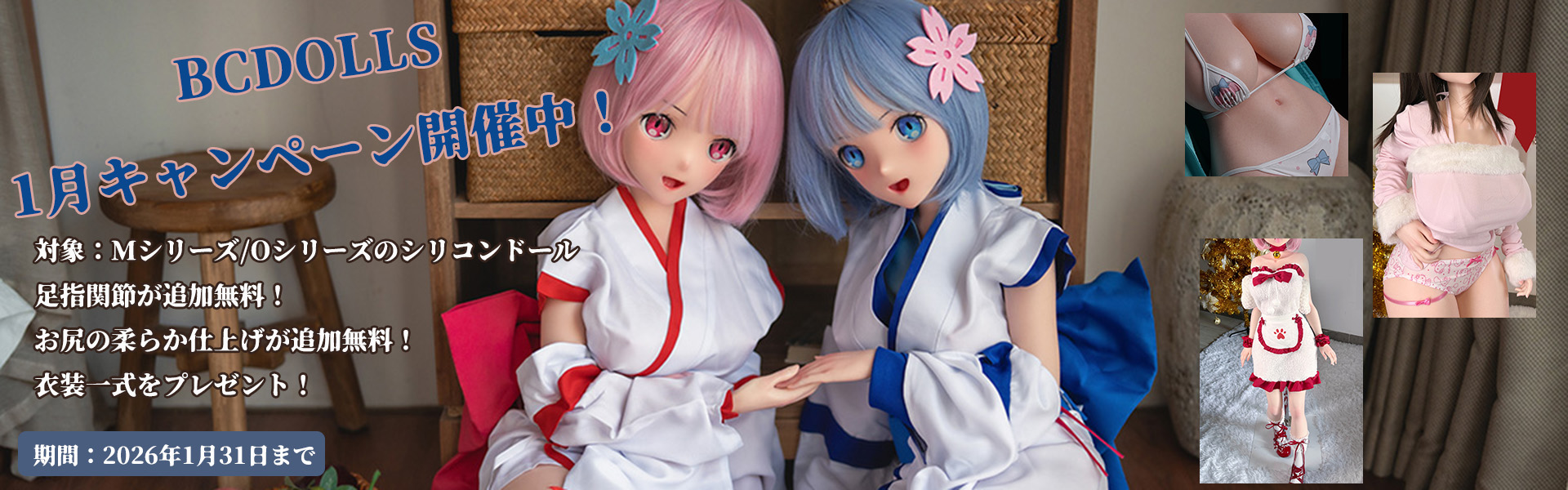 BCDOLL 1月限定キャンペーン