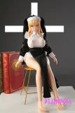Otaku Doll 都祷由美 65cm フィギュア PVCヘッド+シリコンボディ 巨乳 オナホドール 修道女 ラブドール