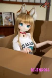 MOZUDOLL 黄豆（Beany）141cm 大胸 SSRシリーズ ビニール製ヘッド 写真と同じ アニメ系 可愛い ラブドール