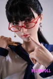 FUDOLL 张银熙 165cm Jカップ フルシリコン リアルな肌質感付き 顎機能付き 爆乳 制服 美少女 ラブドール
