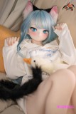 MOZUDOLL 薄荷（Mint) 141cm SSRシリーズ 大胸 ビニール製ヘッド 写真と同じ 猫系 純情ラブドール