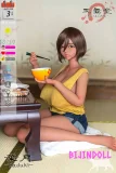 天舞堂 葉月(Haduki) 154cm Mカップ TPE製 ヘッド選択可 爆乳 アジア系 ふっくら 田舎娘 ラブドール