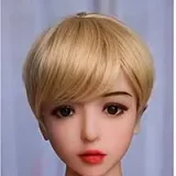 COSDOLL#44  170cm Gカップ シリコンヘッド＋TPEボディ  メガネ巨乳家庭教師ラブドール