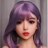 COSDOLL#44  170cm Gカップ シリコンヘッド＋TPEボディ  メガネ巨乳家庭教師ラブドール