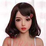 COSDOLL#44  170cm Gカップ シリコンヘッド＋TPEボディ  メガネ巨乳家庭教師ラブドール