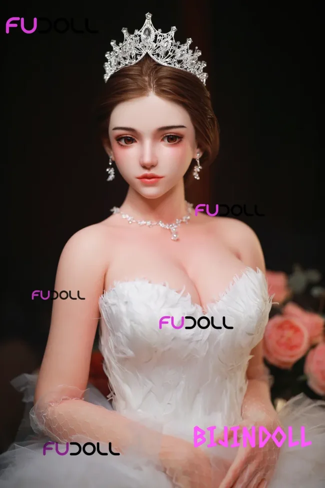 FUDOLL 白灵 #J033 163cm Eカップ フルシリコン 花嫁 巨乳 美人 ラブドール