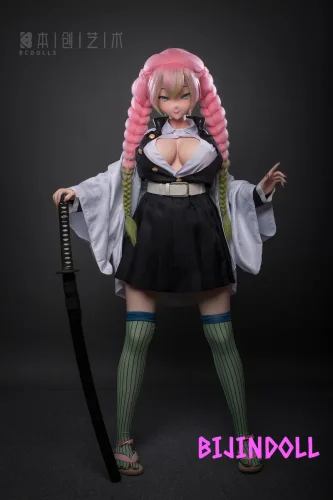 BCDOLL Mitsuri Kanroji (甘露寺蜜璃) #O03 155cm Jカップ フルシリコン アニメ顔 コスプレ系 巨乳 ラブドール