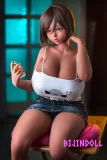 天舞堂 葉月(Haduki) 154cm Mカップ TPE ブラック肌 爆乳 アジア系 ラブドール