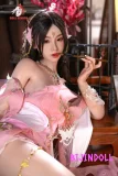 Doll Senior 舞雪（Wuxue）165cm Bカップ フルシリコン リアルな肌質感付き 顎機能付き ちっぱい 美女 ラブドール
