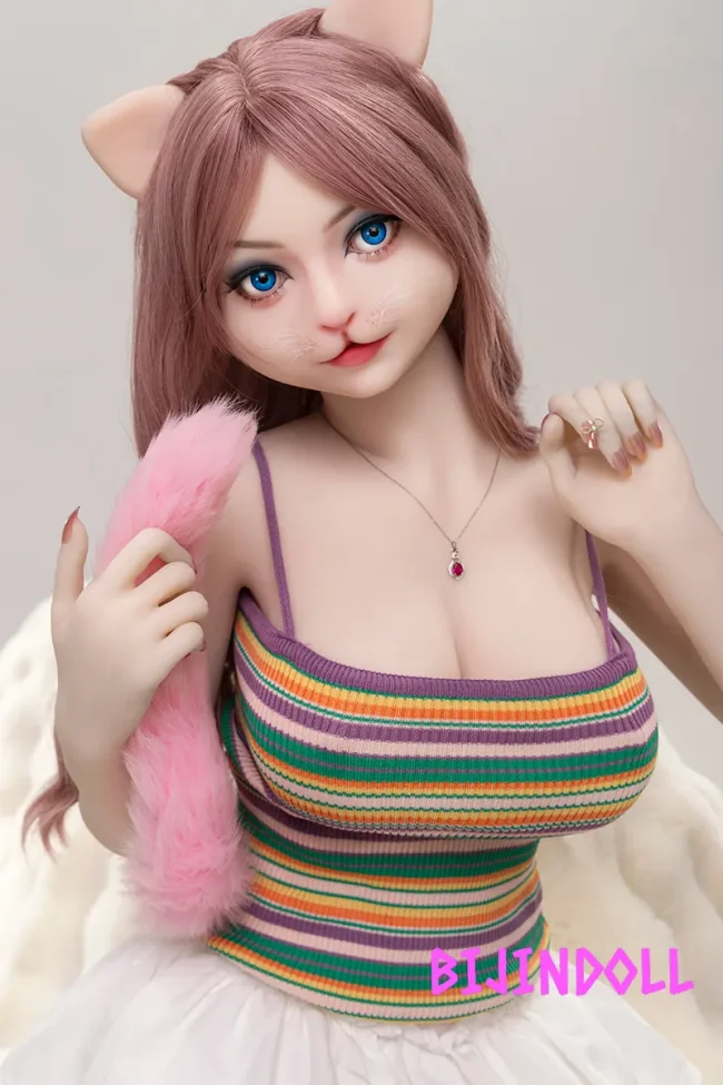 Dolls Castle #SC1 156cm Eカップ シリコンヘッド TPEボディ 動物 猫の顔 等身大 ラブドール