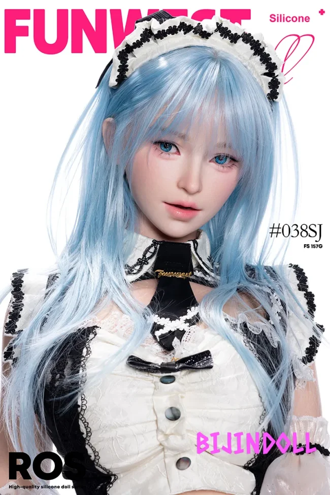 Funwest Alice #038SJ 157cm Gカップ シリコン製 顎機能付き リアルな肌質感付き 巨乳 メイド ラブドール