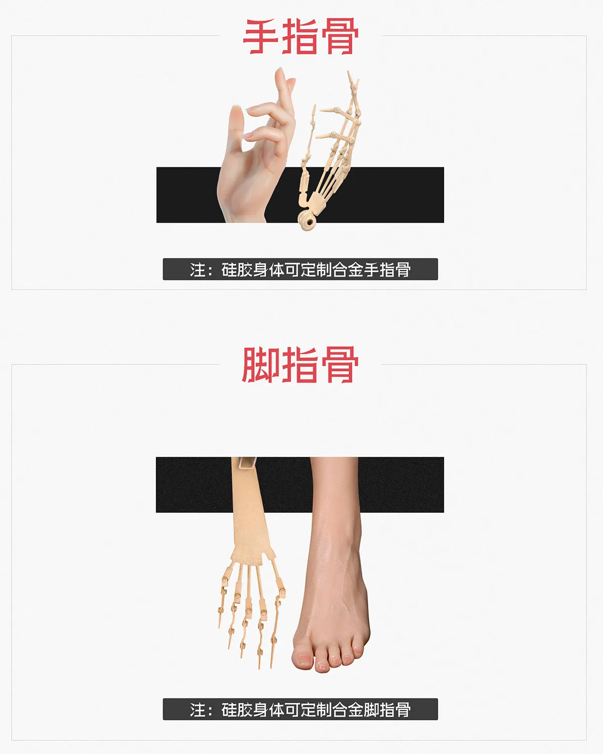 手指関節と足指関節