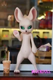 Dolls Castle Cheese Mouse  80cm シリコン製 顎機能付き 動物 フィギュア ラブドール