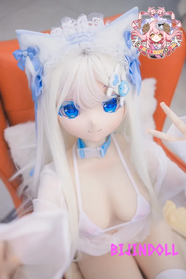 CroissantDoll(羊角社Doll) 猫娘 デカールメイク #B01 155cm Plus ビニール製ヘッド アニメ コスプレ系 ラブドール