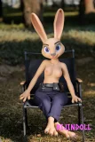 Dolls Castle Rabbitie 120cm Cカップ シリコン製 シームレス ズートピア コスプレ系 ラブドール
