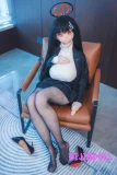 CroissantDoll(羊角社Doll) 调月莉音（Rio）手描きメイク #B04 168cm ビニール製ヘッド アニメ系 爆乳 ラブドール