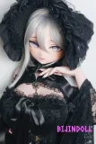 Elsababe 黒田梨奈 RAD039 140cm-M フルシリコン アニメ ゴシック 銀髪 ラブドール