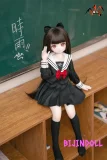 MOZUDOLL 时雨(Sylvia) SRシリーズ 三分 ビニールヘッド+TPEボディ 制服 可愛い フィギュア アニメ系 ラブドール