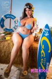 SEDOLL Leilani.A #156SO T155cm Jカップ シリコン製 リアルな肌質感付き 爆乳 巨尻 欧米系 肥満 水着 BBW ラブドール