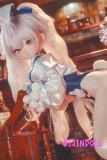 CroissantDoll(羊角社) 拉菲 手描きメイク #B02 141cm  ビニール製ヘッド 可愛い 二次元 アニメ系 ラブドール